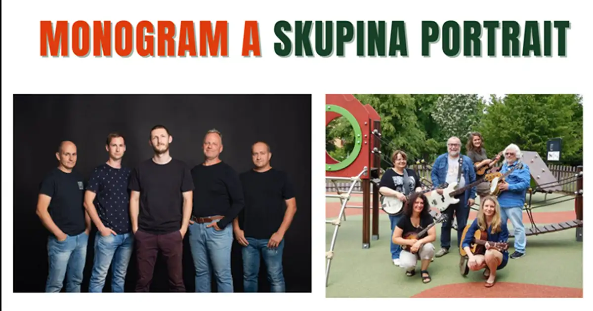 Folková Mlýnice v dubnu - Monogram a Portrait