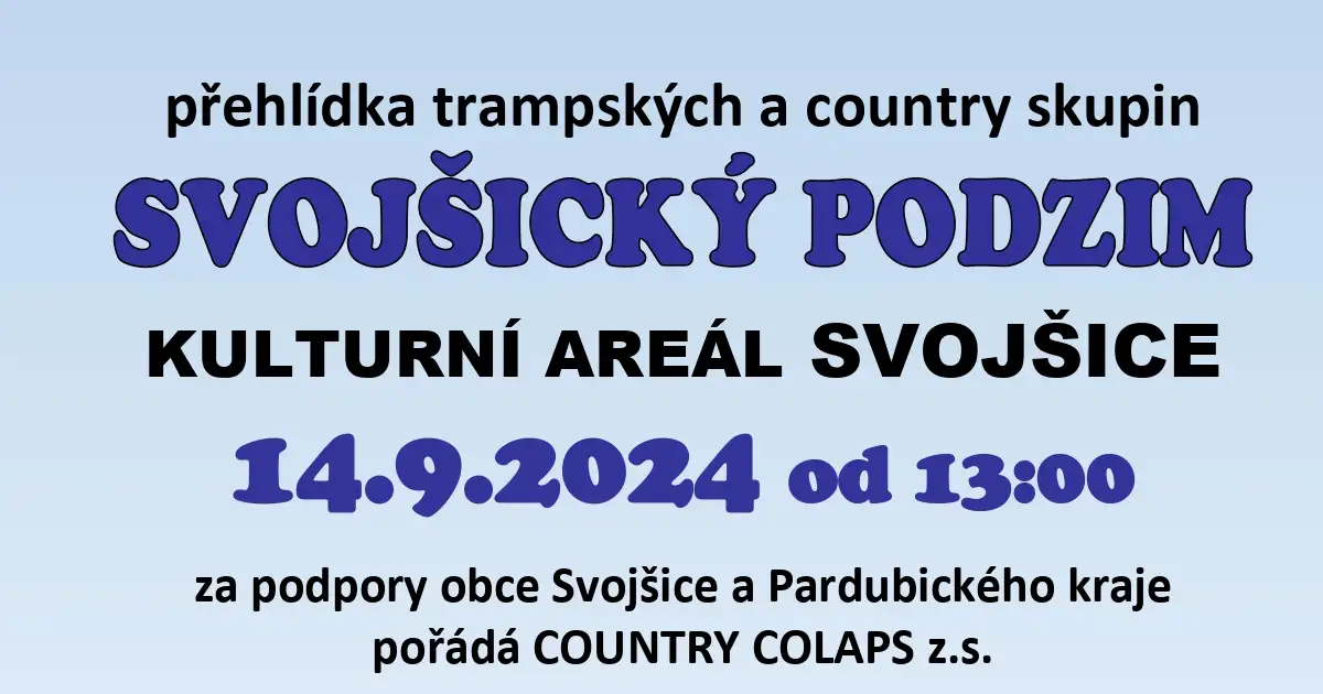 Svojšický Podzim 2024 - Štafeta partnerských festivalů Porty 2024